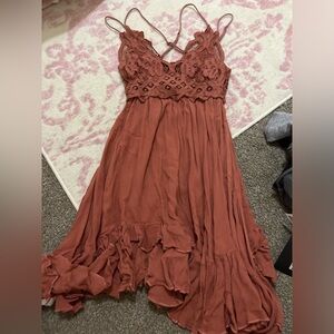 free people size xs adella mini dress